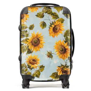 Summer Sunflowers Suitcase - Cabin