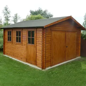 Shire 15x14 Bradenham Wooden Garage - Assembly service included