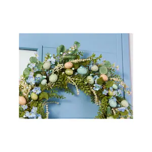 Faux Lillies 70cm Wreath