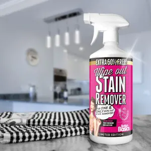 Wipeout - Stain Remover 750ml - Multi Purpose, Multi Surface, Removes all types of Stains