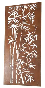 Bamboo Decorative Screen Wall Art  1.8m Tall