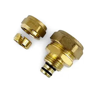 Adapter Reducer 16mm Barrier Plastic Pipe x 22mm Compression Copper Pipe