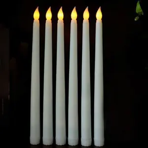 Sequpr LED Candles Taper Candles, Flameless Candles, Battery Operated Candle Lights, LED Long Candles For Table Christmas Birthday Party Wedding