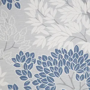 Fresco Lykke Tree Floral Navy Wallpaper