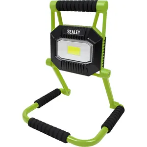 Rechargeable Portable Floodlight - 20W COB LED - IP67 Rated - Adjustable Swivel