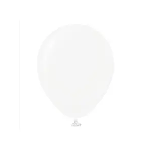 Kalisan Latex Retro Balloons (Pack of 100) Transparent (One Size)