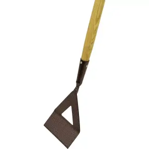 Spear & Jackson Elements Dutch Hoe with Soft-Feel Handle & Durable Carbon Steel 10 Year Warranty