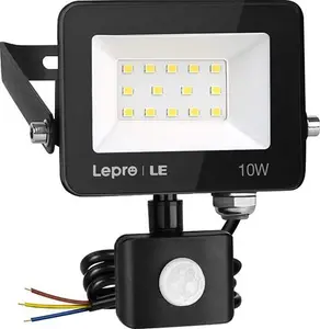 Lepro Security Lights Outdoor Motion Sensor, Security Light, 10W 850 Lumen, Waterproof, Ultra Thin Flood Light, PIR Lights Outdoor, Perfect For