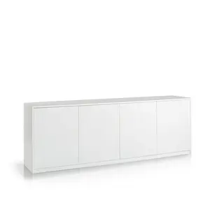 McCutchenville 238 Cm Wide Sideboard White