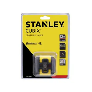 STANLEY Intelli Tools Cubix Cross Line Laser Level (Red Beam)