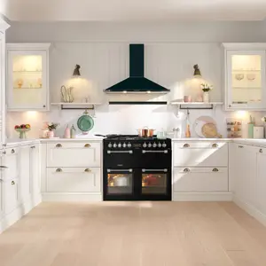 Leisure CC100F521K Freestanding Electric Range cooker with Gas & electric Hob