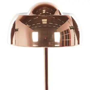 Metal Floor Lamp Copper SENETTE