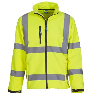 Yoko Unisex Adult Hi-Vis Soft Shell Jacket