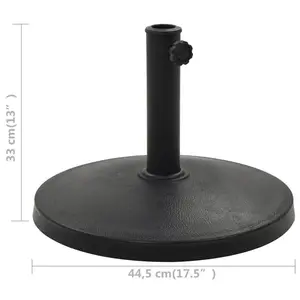 11.11kg Resin Free Standing Umbrella Base