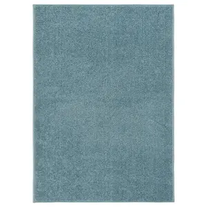 Berkfield Rug Short Pile 120x170 cm Blue