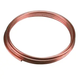 8MM Copper Pipe For Water & Gas Flexible Coil - 5 Meters