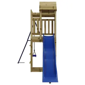 Berkfield Outdoor Playset Impregnated Wood Pine