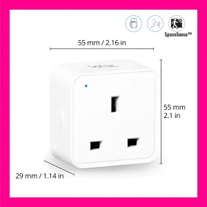 WiZ Smart Plug WiFi Connected with App Control for Home Indoor Lighting Automation