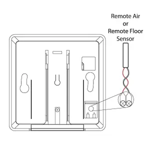 Heatmiser - NeoAir V3 Thermostat  - PLATINUM