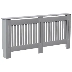 Vida Designs Chelsea Extra Large Grey Radiator Cover