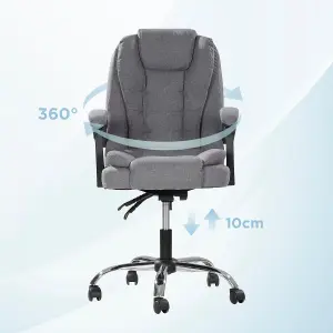 Alivio Executive Office Chair, Heavy Duty High Back Desk Chair - Grey