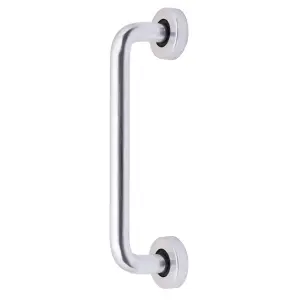 AFIT Satin Aluminium Concealed Fixed Pull Handles 225 x 19mm