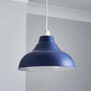 Inlight Lucia Navy pendant Light shade (D)30cm