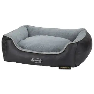 Chateau Orthopedic Polyester Pet Bed Dove / 17cm H x 90cm W x 70cm D