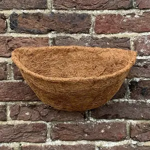 Coco Wall Basket Planter Liner (30cm)