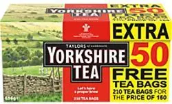 Yorkshire Original Tea Bags Pack Of 210