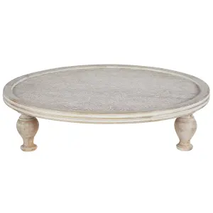 Tray LUKSOR Painted Light Wood