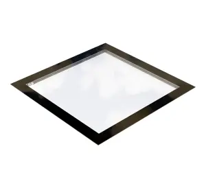 Sunview F21L Frameless Flat Roof Skylight Triple Glazed Laminated Glass 1000mm x 2000mm