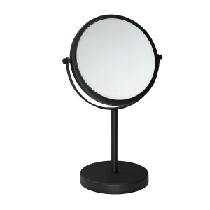 Cosmic Free Standing Magnifying Mirror Matte Black Essentials (X5)