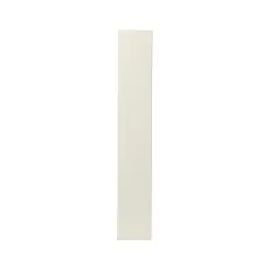 GoodHome Stevia Gloss cream Slab Tall wall Cabinet door (W)150mm (H)895mm (T)18mm