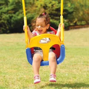 Berkfield 3-in-1 Swing Seat for Children 29x40x39.5 cm Polypropylene