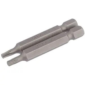 Draper T27 1/4" Hex. Draper TX-STAR Insert Bit 25mm Long x 2 66434