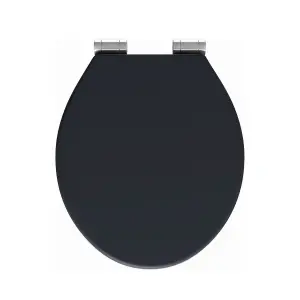 Black Soft Closing Toilet Seat