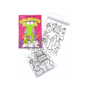 Unique Party Colouring Book (Pack of 8) Multicoloured (One Size)