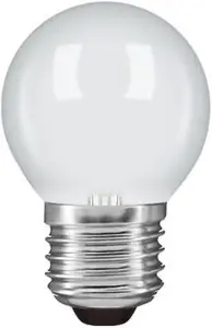 10 X EVEREADY 40W ES E27 OPAL GOLF LIGHT BULBS