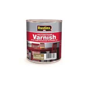 Rustins Polyurethane Varnish Gloss - Antique Pine 1ltr