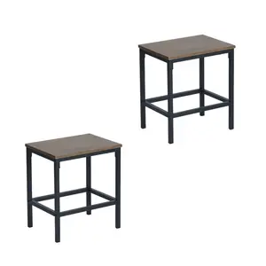 Side chair Set Malpha (Set of 2) Brown/Black