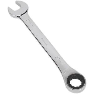 27mm Chrome Vanadium Steel Ratchet Combination Spanner with 72 Tooth Design