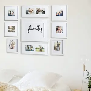 nielsen 9 Piece Jenson Picture Frame Set in White