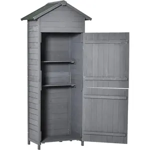 189 x 82 x49 cm Manufactured Wood Tool Shed