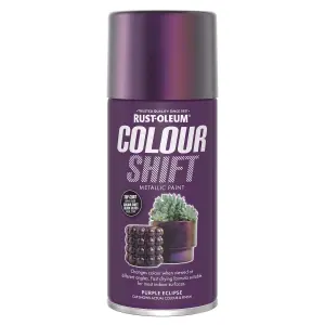 Rust-Oleum Colour Shift Purple Eclipse Multi-surface Topcoat Spray paint, 150ml