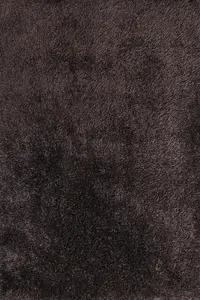 Boston Rug Plain Charcoal Home Décor