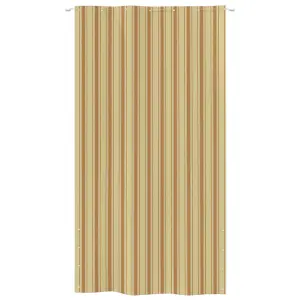 Berkfield Balcony Screen Yellow and Orange 140x240 cm Oxford Fabric