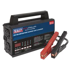 Sealey Schumacher Battery Support Unit Charger 12V 100A Fully Automatic BSCU170