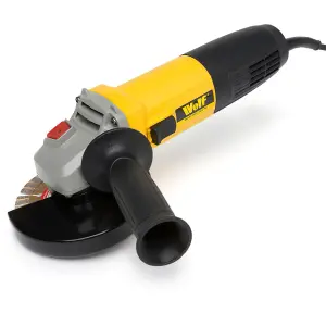 850w Angle Grinder Wolf 115mm Corded with Diamond Disc