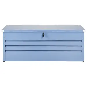 Beliani Storage Box Blue CEBROSA